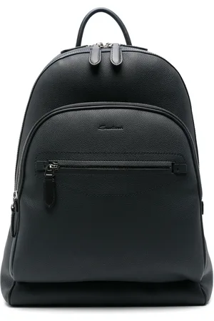 santoni Mochila de piel