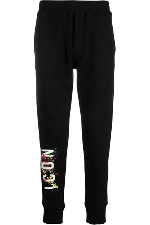 Dsquared2 Pantalones de chándal con logo estampado