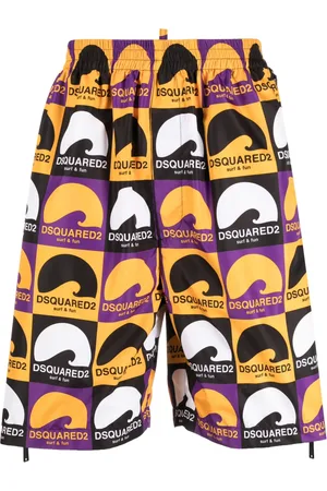 Dsquared2 Bermudas náuticas con logo estampado