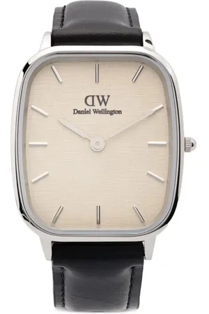 Daniel Wellington Reloj Marlon Sheffield Linen de 35 mm