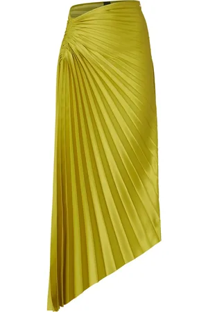 Pinko Falda midi plisada