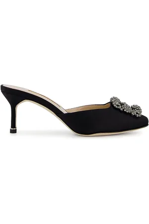 Manolo Blahnik Mules Hangisimu con tacón de 50 mm