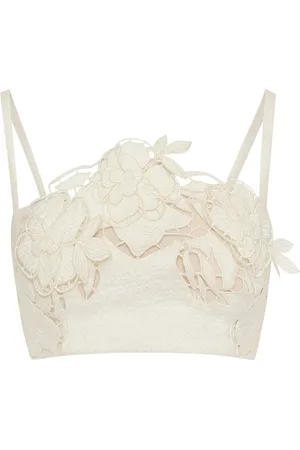 Oscar de la Renta Top Rose con aberturas