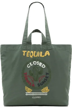 Closed Bolso shopper bordado
