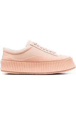 Jil Sander Zapatillas bajas con suela gruesa