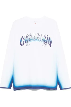 Casablanca Camiseta con logo degradado