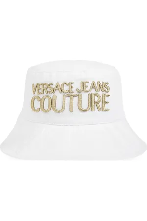 VERSACE Sombrero de pescador con logo bordado