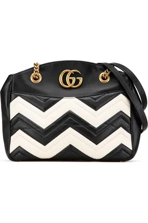 Gucci Bolso de hombro GG Marmont Matelasse mediano de piel con cadena 2016-2024