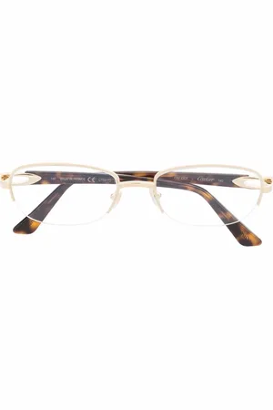 Cartier Gafas de sol con montura ovalada