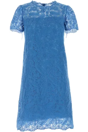 ERMANNO SCERVINO Vestido con capa de encaje