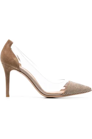 Gianvito Rossi Zapatos Plexi con puntera en punta y tacón de 85mm