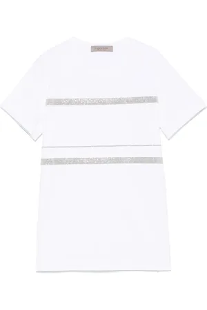 D.EXTERIOR Camiseta con detalle Monili