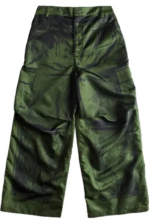 Jean Paul Gaultier Pantalones con motivo trompe l