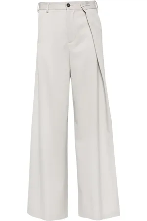 Maison Margiela Pantalones anchos con pinzas
