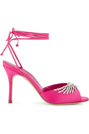 Manolo Blahnik Sandalias Plumena de 90 mm