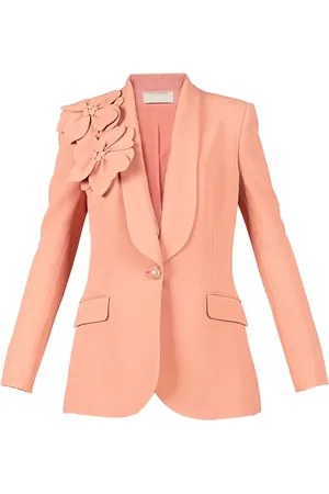 Elie saab Blazer con aplique floral
