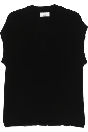 LANEUS Top con cuello en V