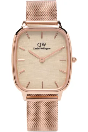 Daniel Wellington Reloj Marlon Wire Linen de 36 mm