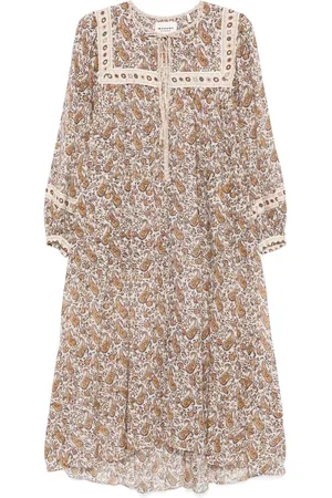 Marant Etoile Vestido midi Greila