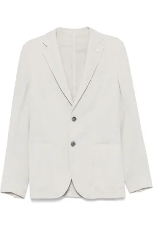 LUIGI BIANCHI MANTOVA Blazer de algodón