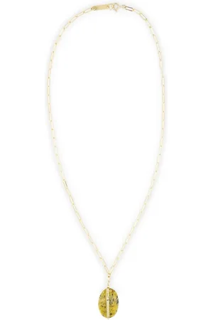 Isabel Marant Collar con colgante de gema