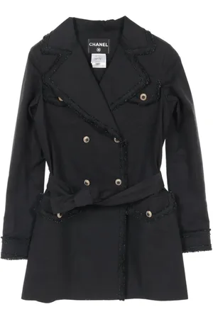 CHANEL Gabardina de algodón 1986-1988