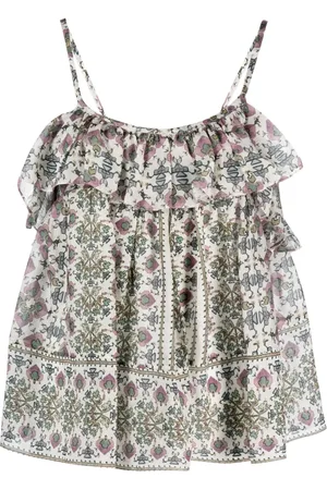 Isabel Marant Camisola Milian con volantes