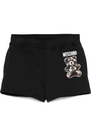 Moschino Pantalones cortos de chándal con estampado Teddy Bear