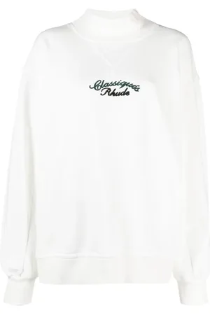 Rhude Sudadera con logo bordado