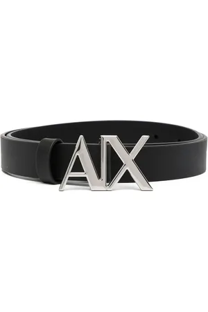 Armani Exchange Cinturón con hebilla del logo