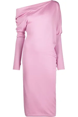 Tom Ford Vestido tipo jersey con hombro descubierto