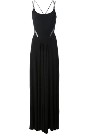 Ralph Lauren Vestido largo con tirantes finos