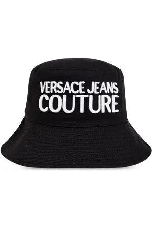 VERSACE Sombrero de pescador con logo bordado