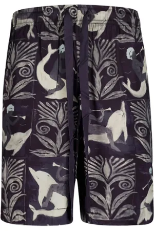 COMMAS Bermudas con estampado gráfico