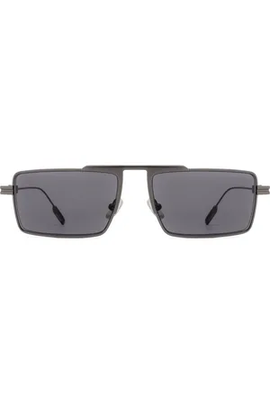 Ermenegildo Zegna Gafas de sol con montura rectangular