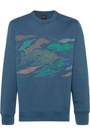 Paul Smith Sudadera con paisaje bordado