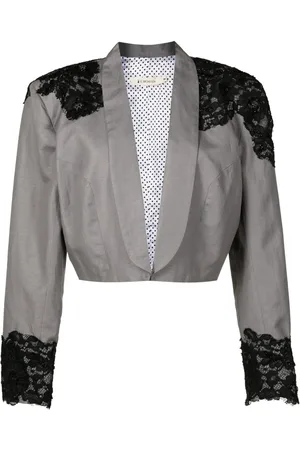 Lethicia Bronstein Blazer Hepburn con encaje