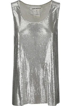 JUNYA WATANABE Top sin mangas con lentejuelas