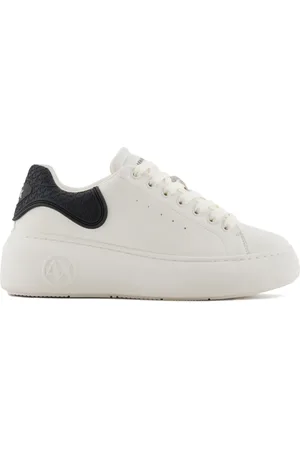 Armani Exchange Zapatillas con logo en relieve