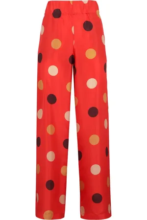 Aspesi Pantalones con estampado de lunares