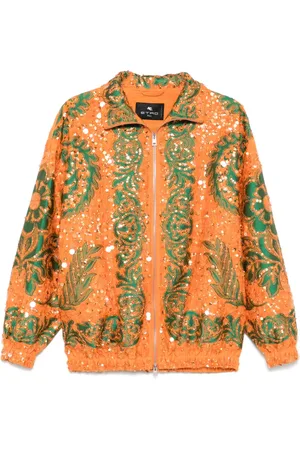 Etro Chaqueta bómber con lentejuelas