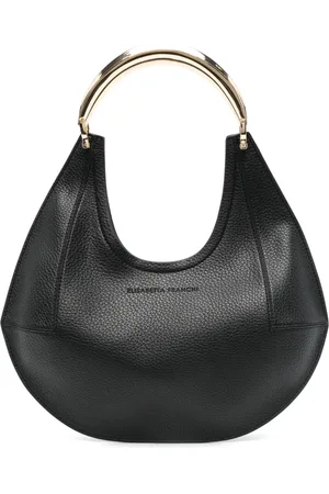 Elisabetta Franchi Bolso shopper pequeño con asa de joyas