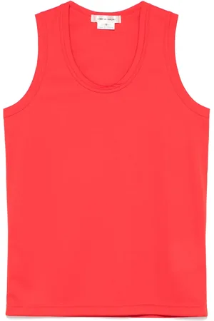 Comme des Garçons Camiseta de tirantes de tejido jersey