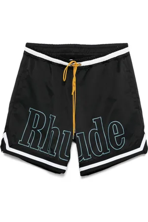 Rhude Bañador con logo estampado
