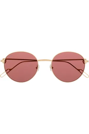 Cartier Gafas de sol con montura redonda