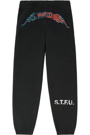 Heron Preston Pantalones de chándal con logo