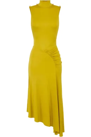 Elisabetta Franchi Vestido de crepé asimétrico