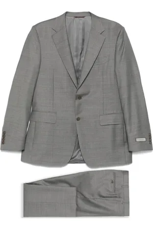 CANALI Traje de lana con botones