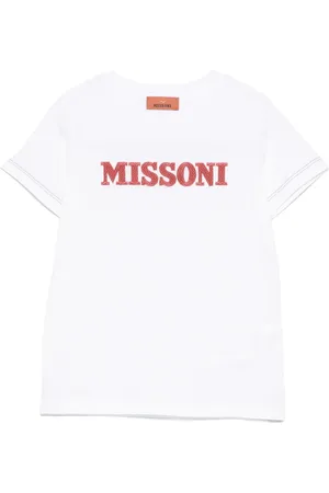 Missoni Camiseta con logo bordado