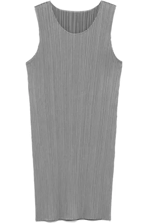 PLEATS PLEASE ISSEY MIYAKE Vestido corto plisado